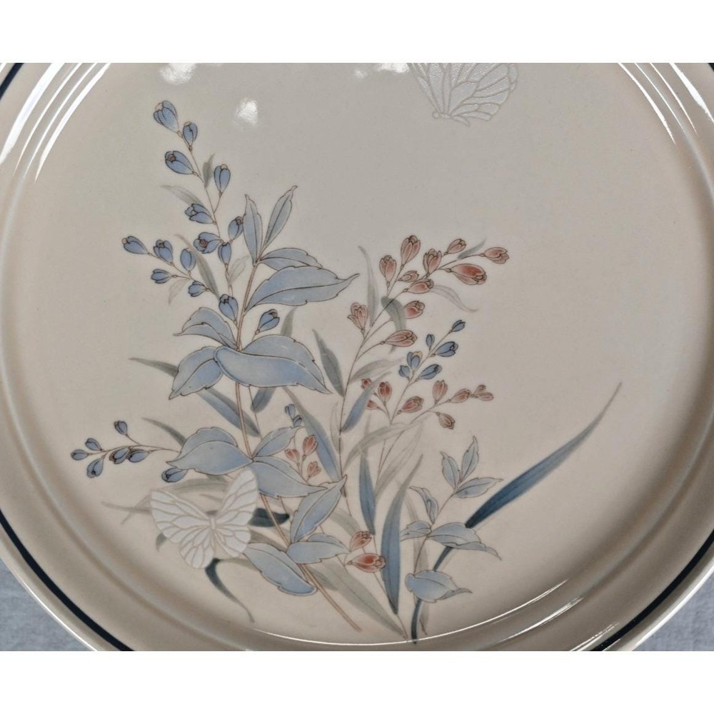 Lot of (3) Vintage Noritake Keltcraft Ireland Kilkee Dinner Plates Butterfly - Picture 4 of 6